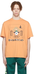 Brain Dead Orange Cotton T-Shirt