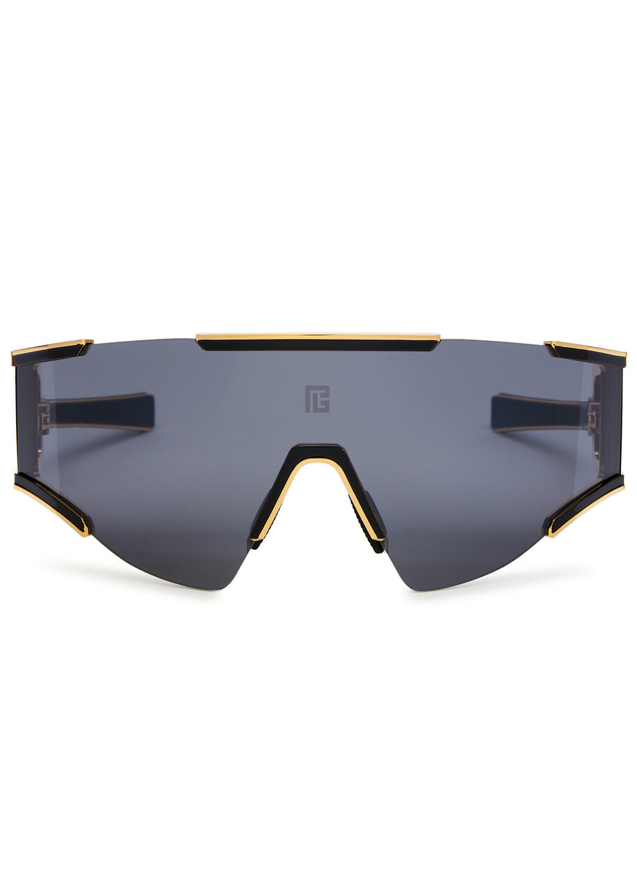 Balmain Eyewear Fleche D-frame Sunglasses - Black - One Size