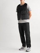 Engineered Garments - Aircrew Tapered Cotton-Ripstop Cargo Trousers - Black