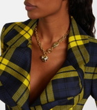 Vivienne Westwood Lee embellished gold-plated necklace