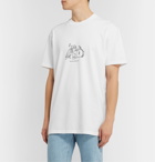 A.P.C. - JJJJound Logo-Print Cotton-Jersey T-Shirt - White