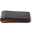 Il Bussetto - Polished-Leather Money Clip - Blue