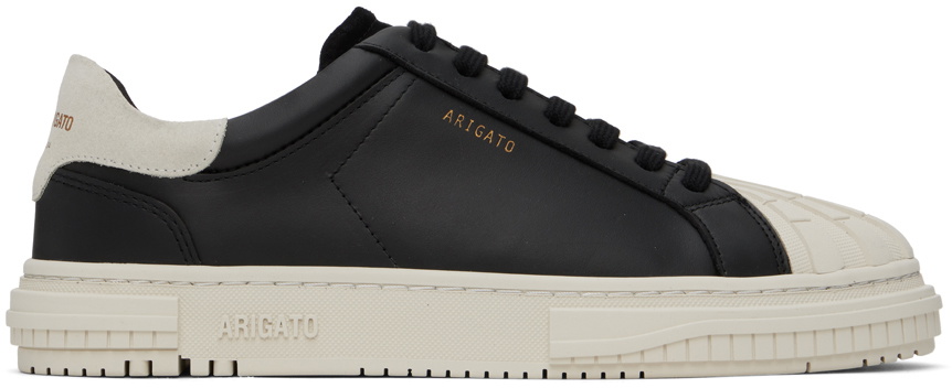 Axel Arigato Black Beige Atlas Toe Cap Sneakers