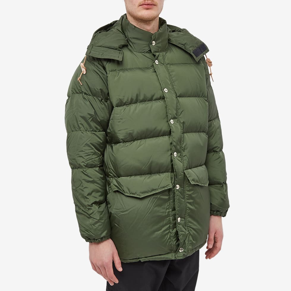 Battenwear Men's Batten Down Parka Jacket V2 in Olive Battenwear