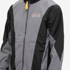 Air Jordan Men's MVP Jacket in Light Graphite/Black/Infrared