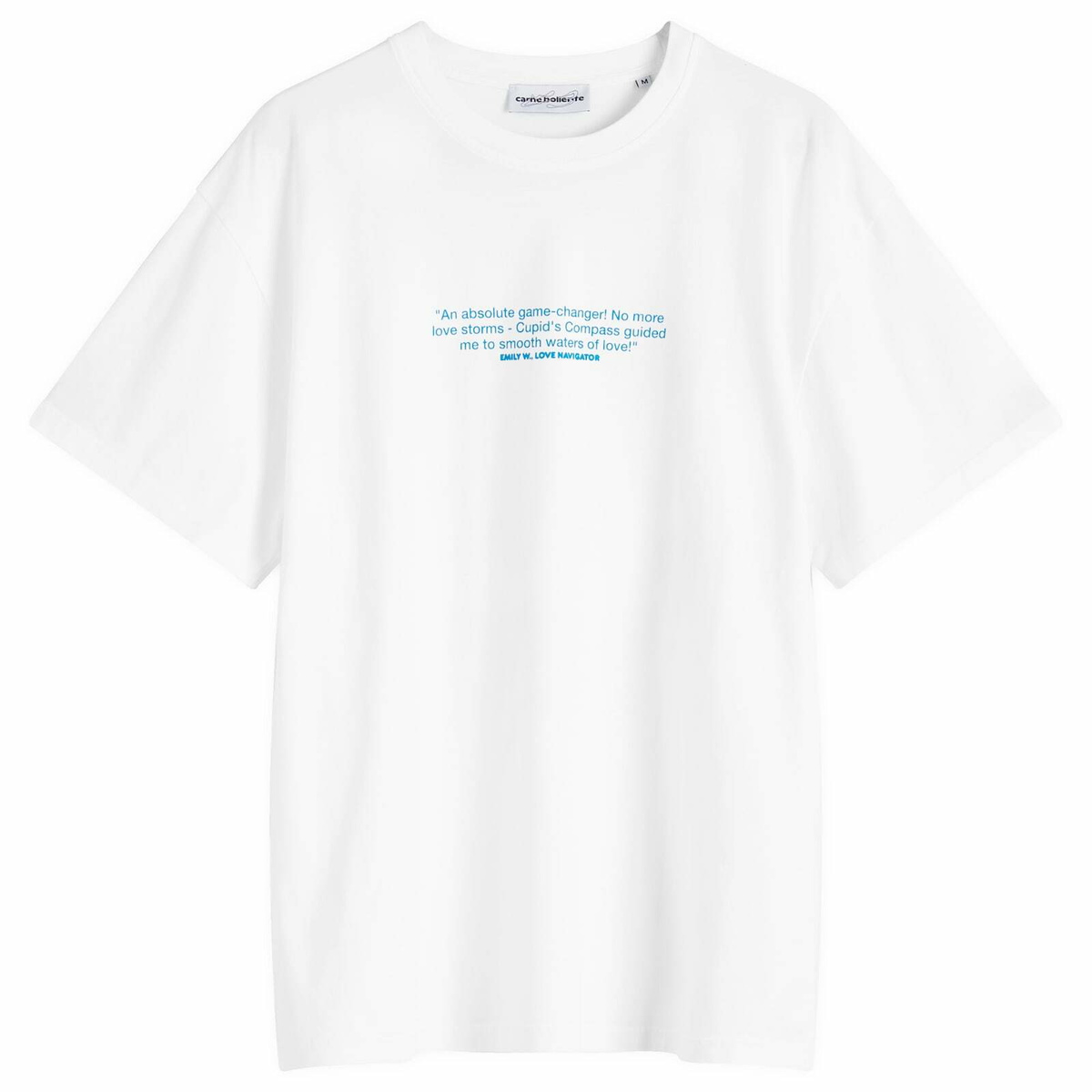 Carne Bollente Men's Searching Romance T-Shirt in White Carne Bollente