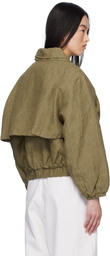 Deiji Studios Green Double Layered Jacket