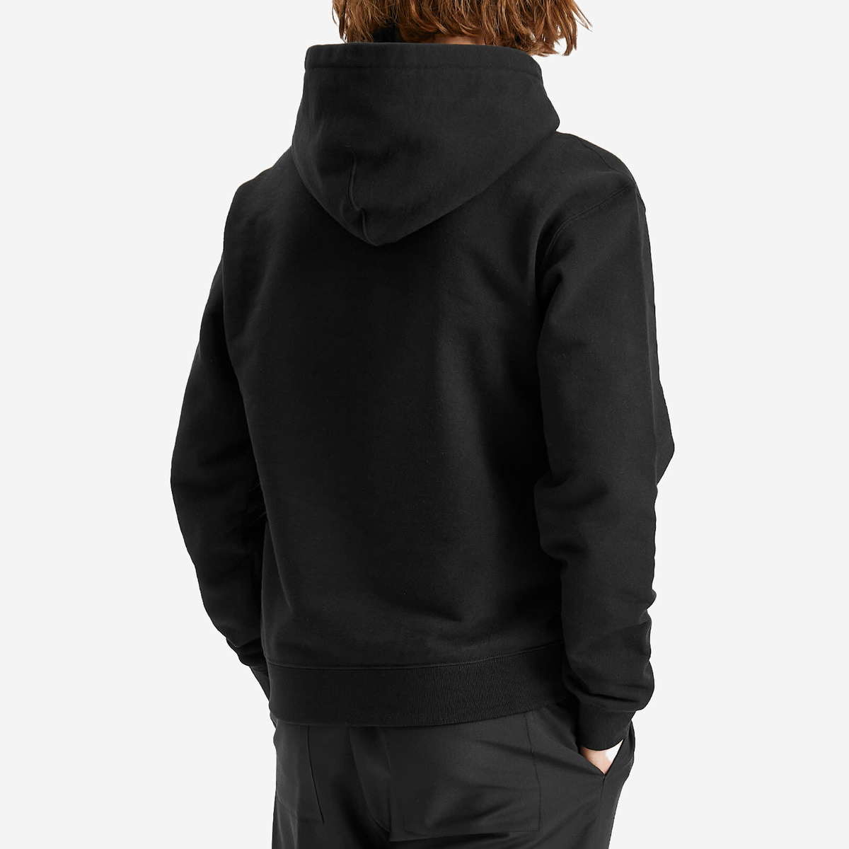 Jil Sander+ Men's Logo Hoodie in Black