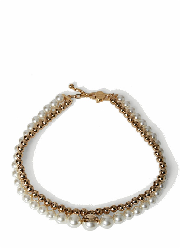 Photo: Pearl Necklace in Gold