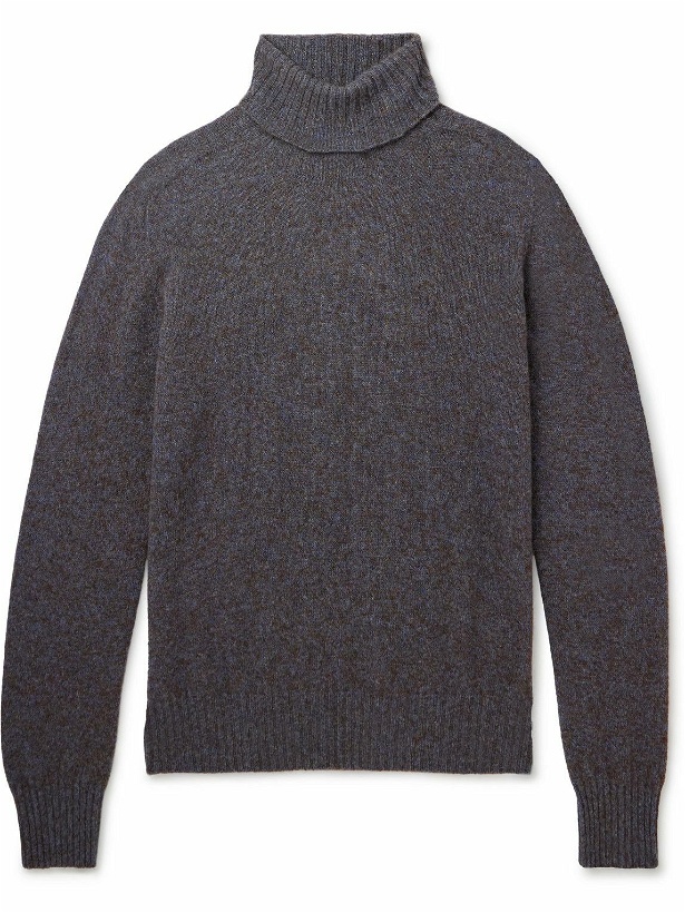 Photo: Altea - Yak and Cashmere-Blend Rollneck Sweater - Gray