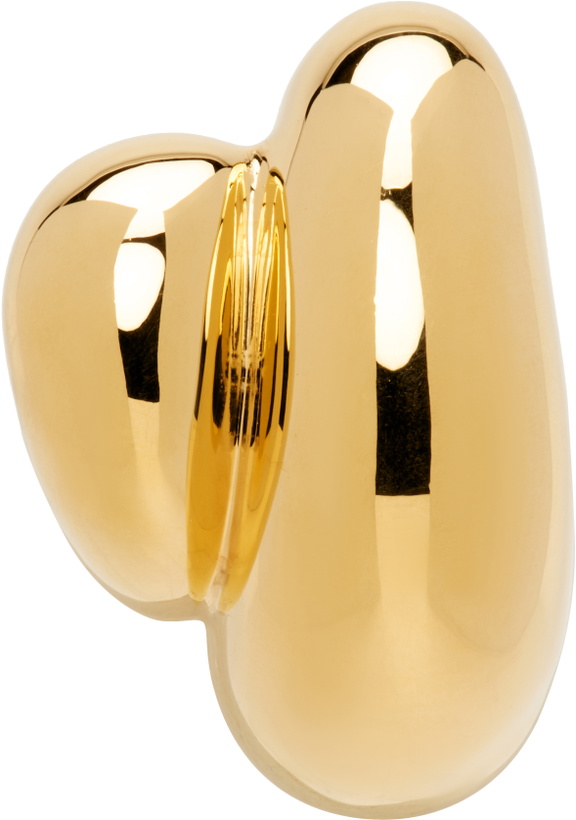 Photo: Maria Black Gold Tryvann Trail Single Earring