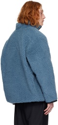 Camiel Fortgens Blue Wool Jacket