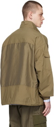 Comme des Garçons Homme Khaki Zip Jacket