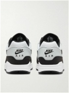 Nike - Air Max 1 Suede, Mesh and Leather Sneakers - Black