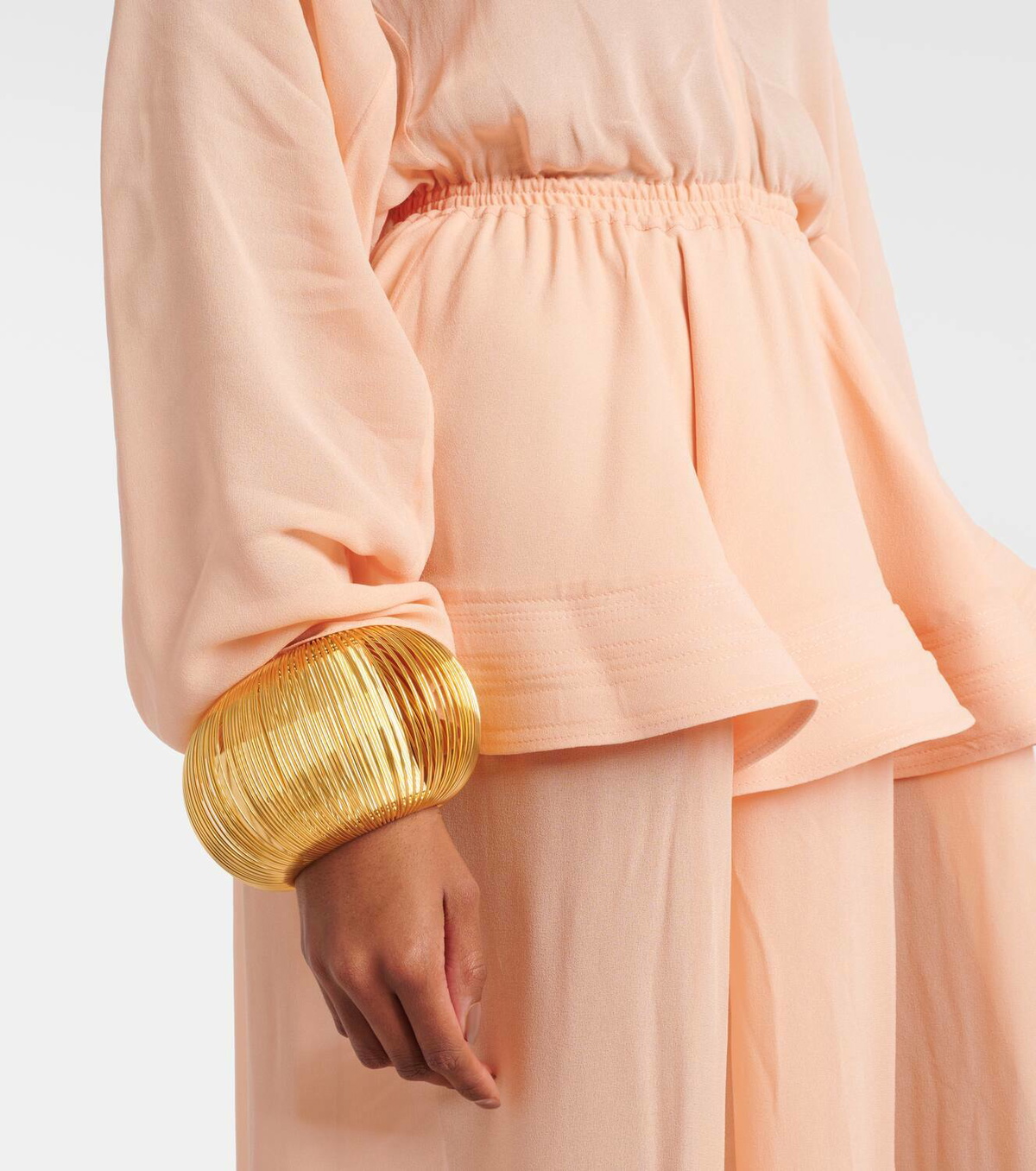 Alaïa Slinky cuff bracelet