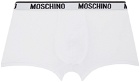 Moschino Two-Pack White Boxers