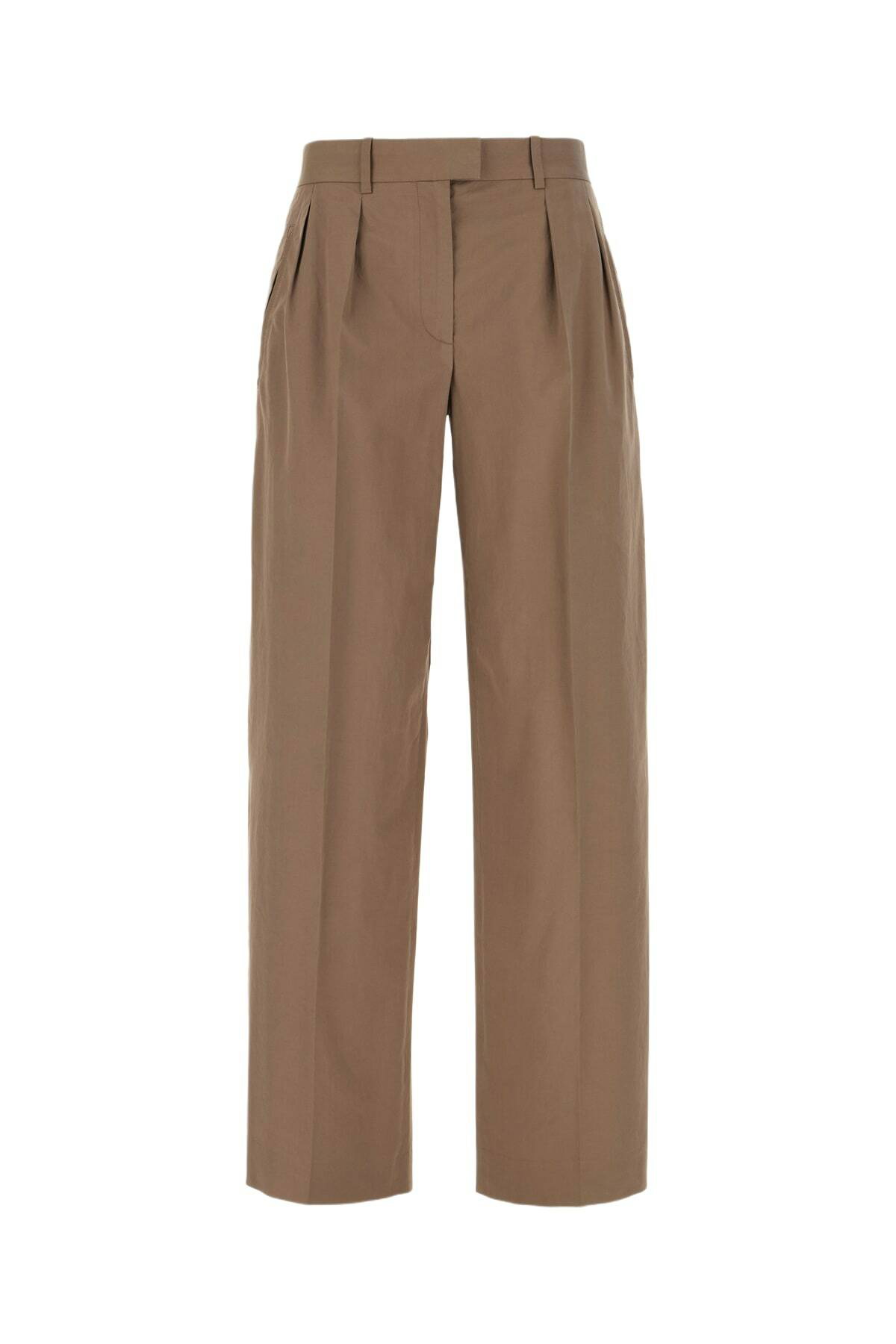 The Row Light Grey Wool Pants The Row