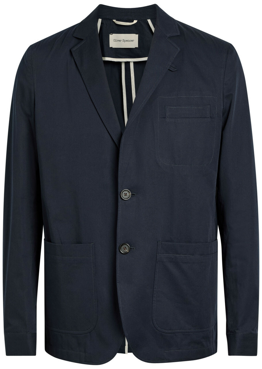 Oliver Spencer - Hythe Linen Chore Jacket - Green Oliver Spencer