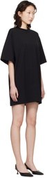 Loulou de Saison Black Ayaz LDS T-Shirt Midi Dress