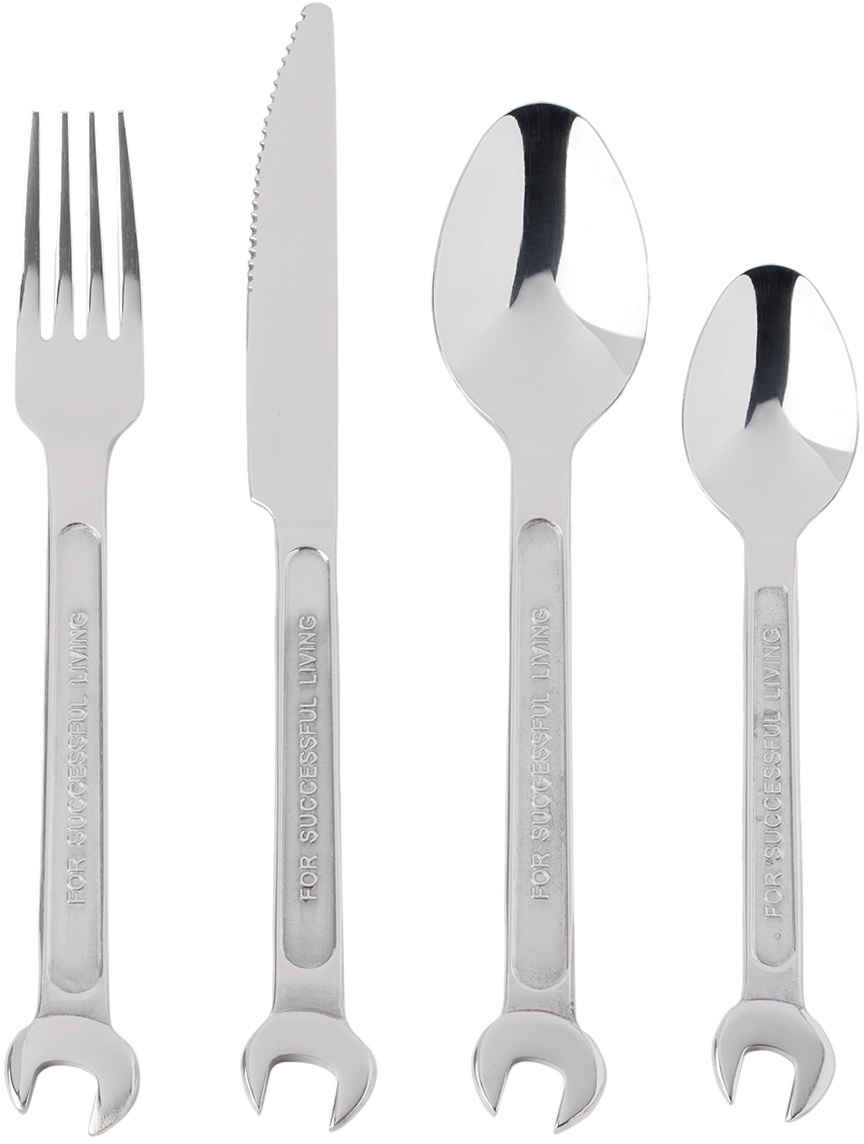 Seletti Stainless Steel Machine Cutlery Set