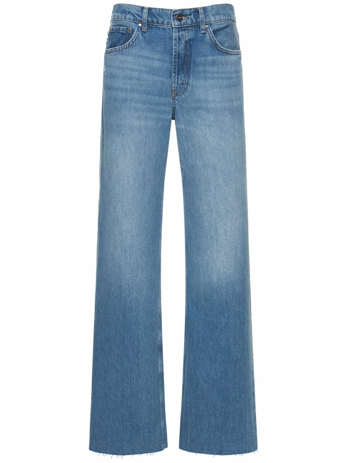 ANINE BING - Hugh High Rise Straight Jeans ANINE BING