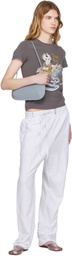 OPEN YY Gray Convertible Sweatpants