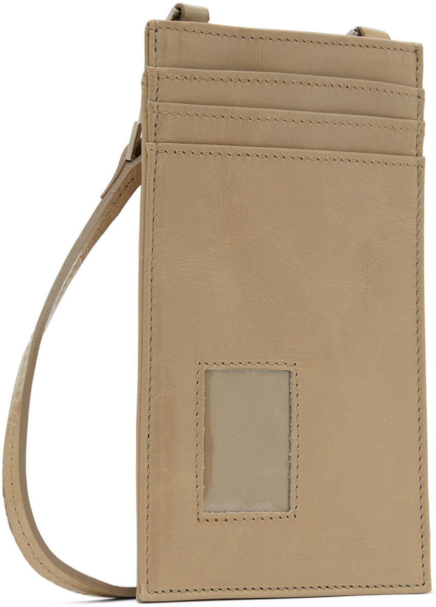 Paloma Wool Beige Paul II Card Holder Pouch