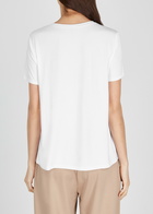 Eileen Fisher Stretch-jersey T-shirt White