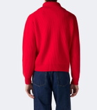 Jil Sander Wool half-zip sweater