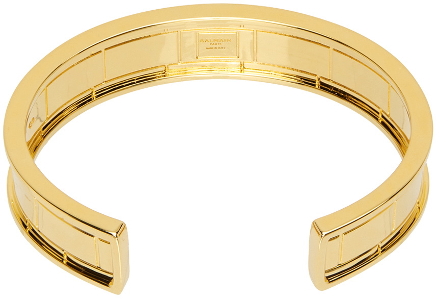 Balmain Gold Logo Bracelet Balmain