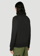 Stone Island - Compass Patch Sweatshirt in Black