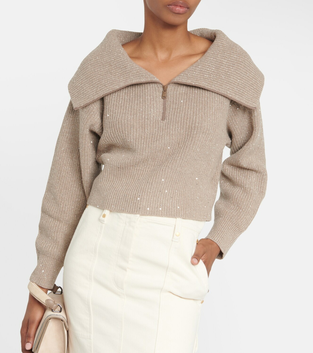 Brunello Cucinelli Multicolor Cashmere Sweater