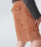 ERL Denim cargo shorts