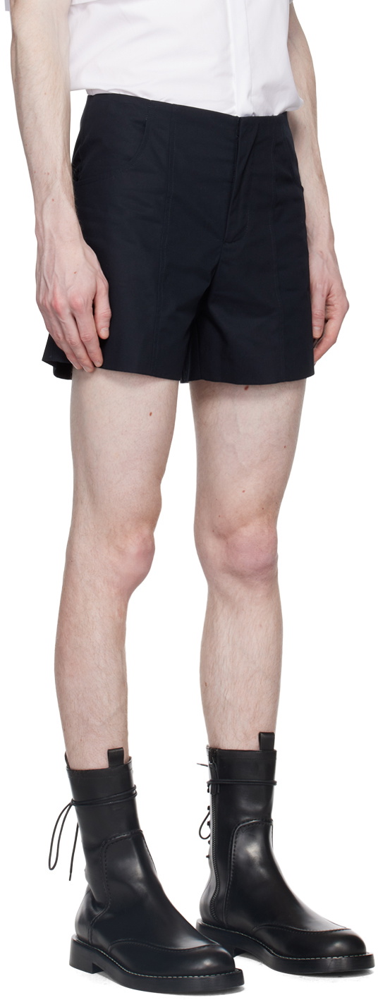 K.NGSLEY SSENSE Exclusive Navy Akers Shorts