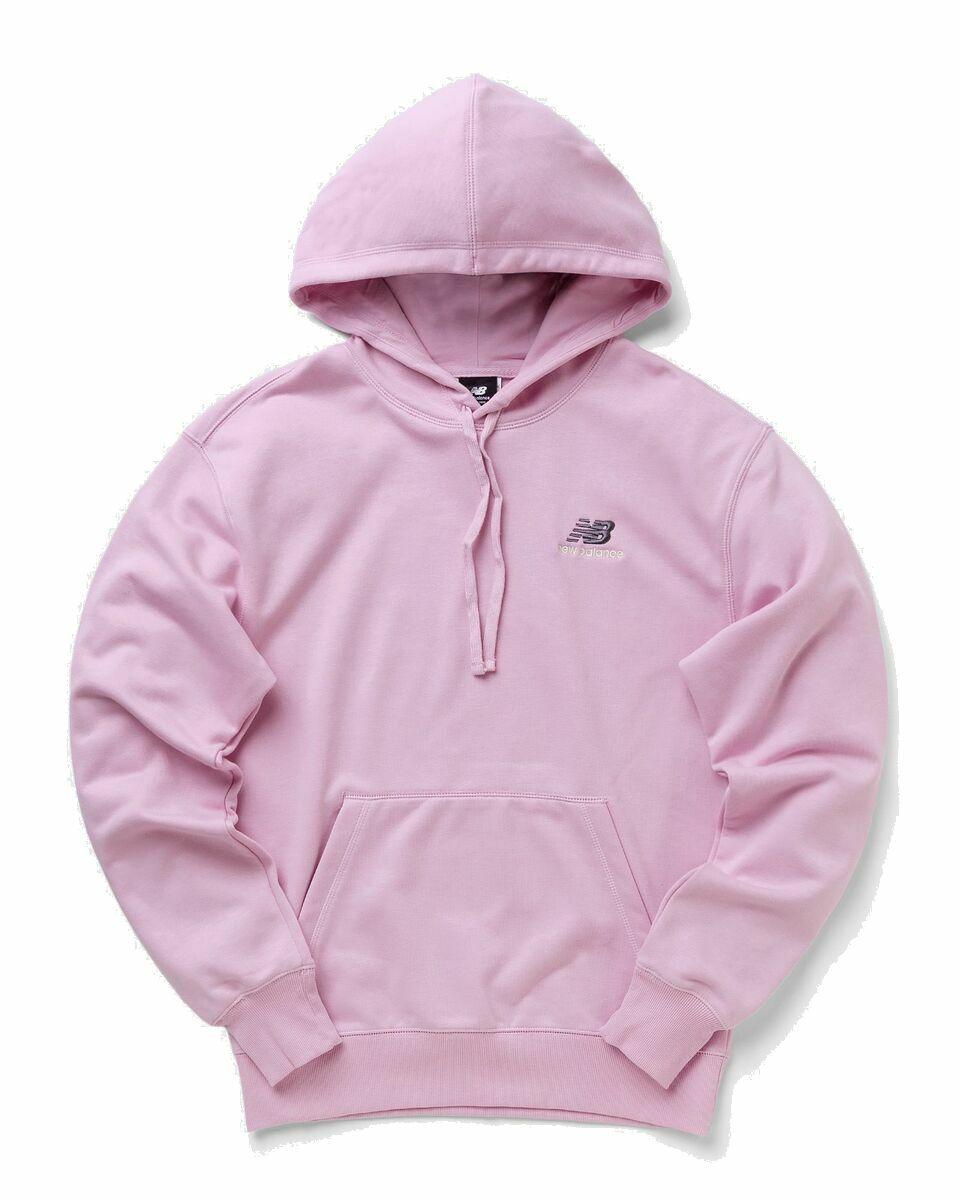 Photo: New Balance Essentials Uni Ssentials Po Hoodie Pink - Womens - Hoodies