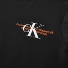 Calvin Klein Men's Urban Graphic Logo Crew Sweat in CK Black