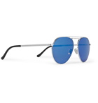 Cutler and Gross - Aviator-Style Gold-Tone Sunglasses - Men - Silver