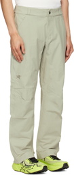 Arc'teryx Beige Cronin Cotton Trousers
