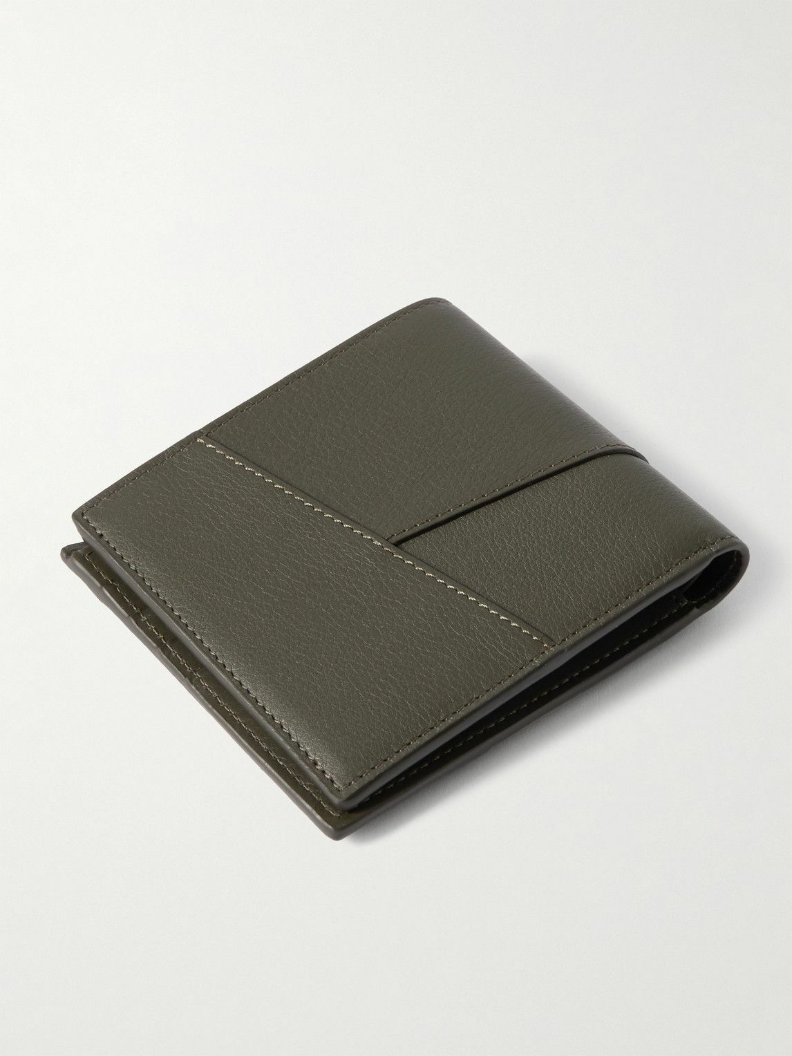 LOEWE - Puzzle Logo-Embossed Leather Billfold Wallet
