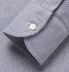 Loro Piana - Slim-Fit Prince Of Wales Checked Brushed-Cotton Shirt - Blue