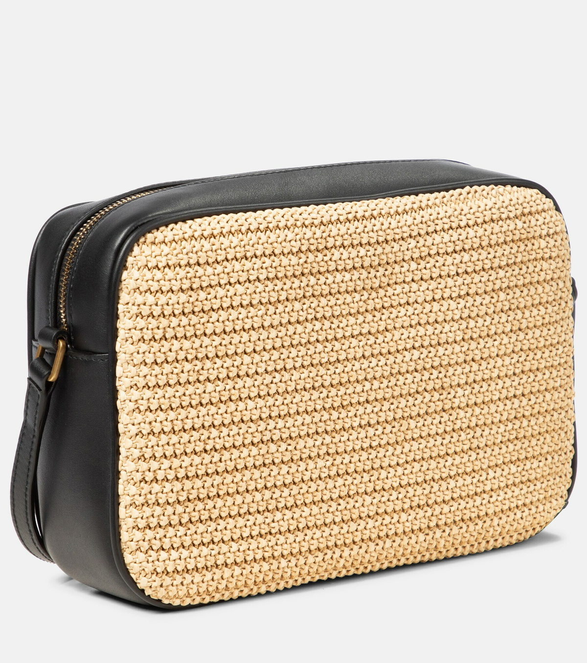 Saint Laurent Lou Camera raffia crossbody bag Saint Laurent