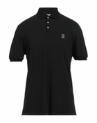 Brunello Cucinelli Mens Polo shirt in Black