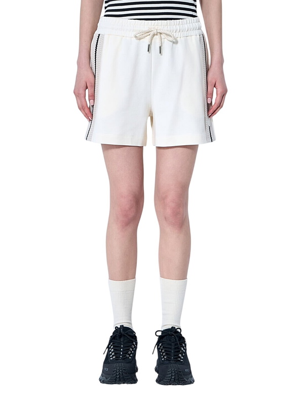 Photo: Moncler Logo Patch Track Shorts