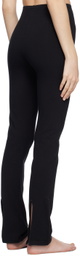 SKIMS Black Outdoor Basics Split Hem Leggings