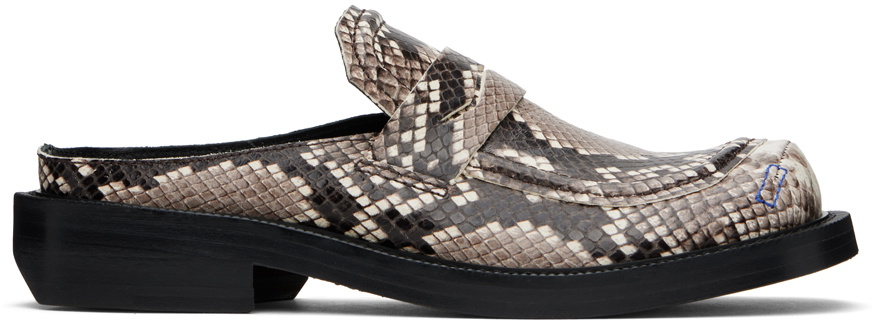 【関税込み】ADER error タン Curve Sabot 02 クロッグ ADER error Black Curve Sabot 02 Slip-on Loafers ADER error