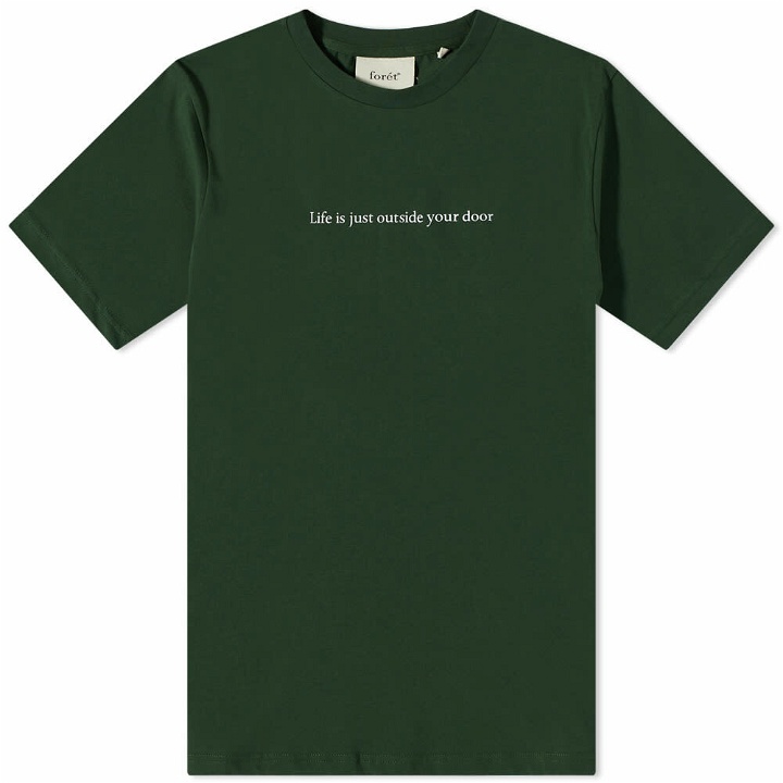 Photo: Foret Men's Journey T-Shirt in Dark Olive