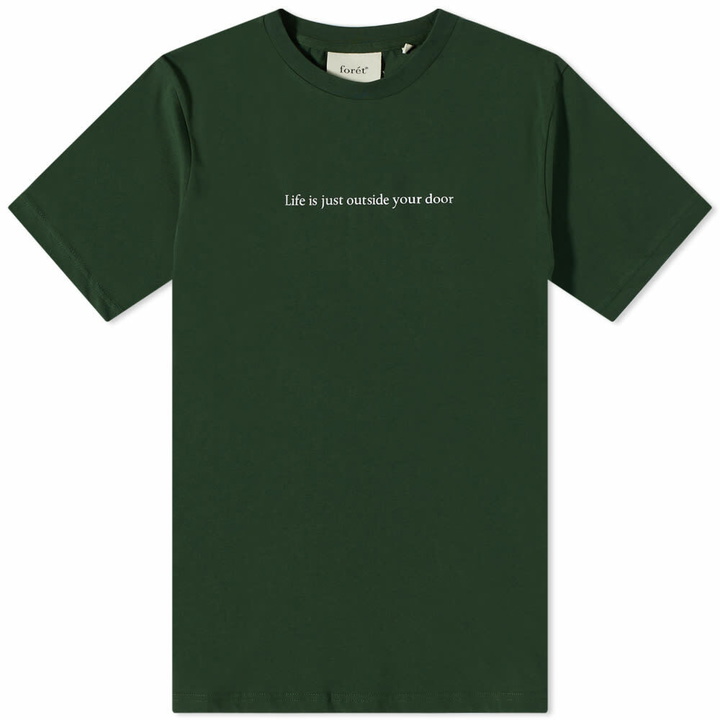 Photo: Foret Men's Journey T-Shirt in Dark Olive