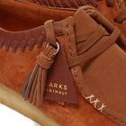 Clarks Originals Men's Wallabee in Dark Tan Combi