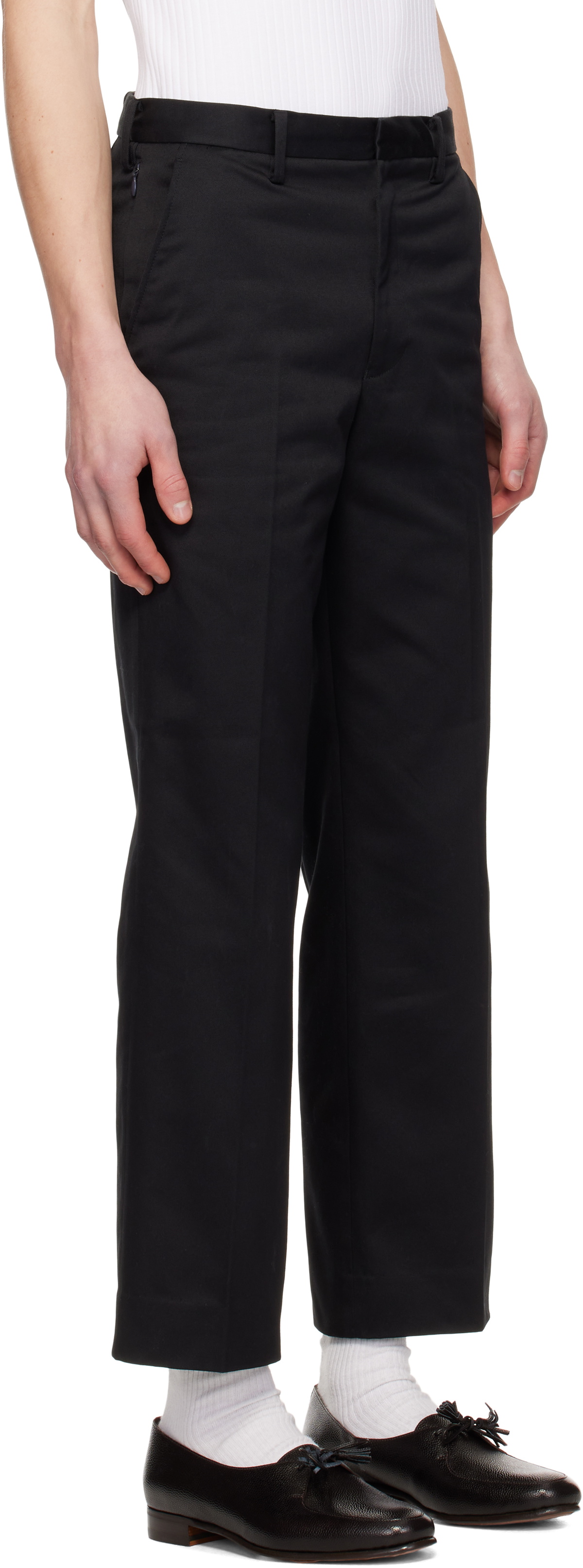 Pilgrim Surf + Supply Navy Rubin Straight Trousers