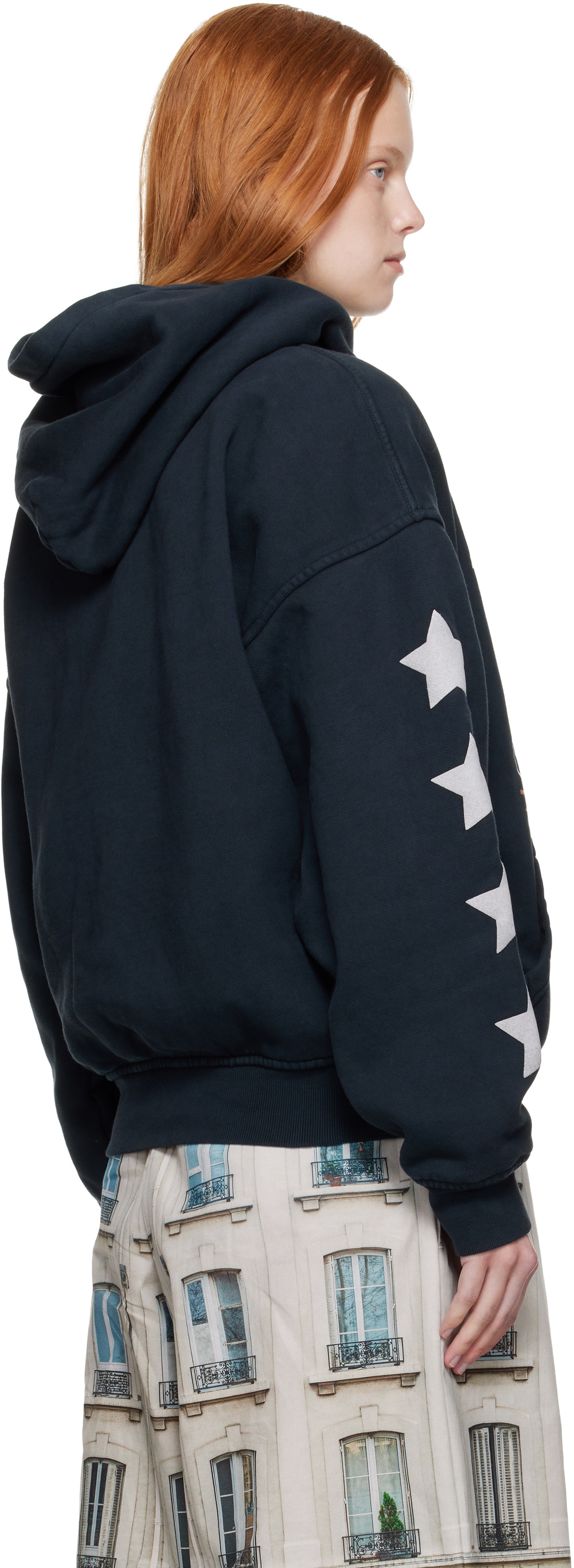 Rhude Black 'Cambridge State Champions' Hoodie